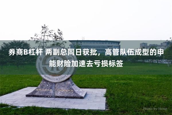 券商B杠杆 两副总同日获批，高管队伍成型的申能财险加速去亏损标签