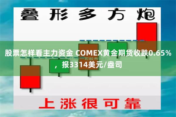 股票怎样看主力资金 COMEX黄金期货收跌0.65%，报3314美元/盎司